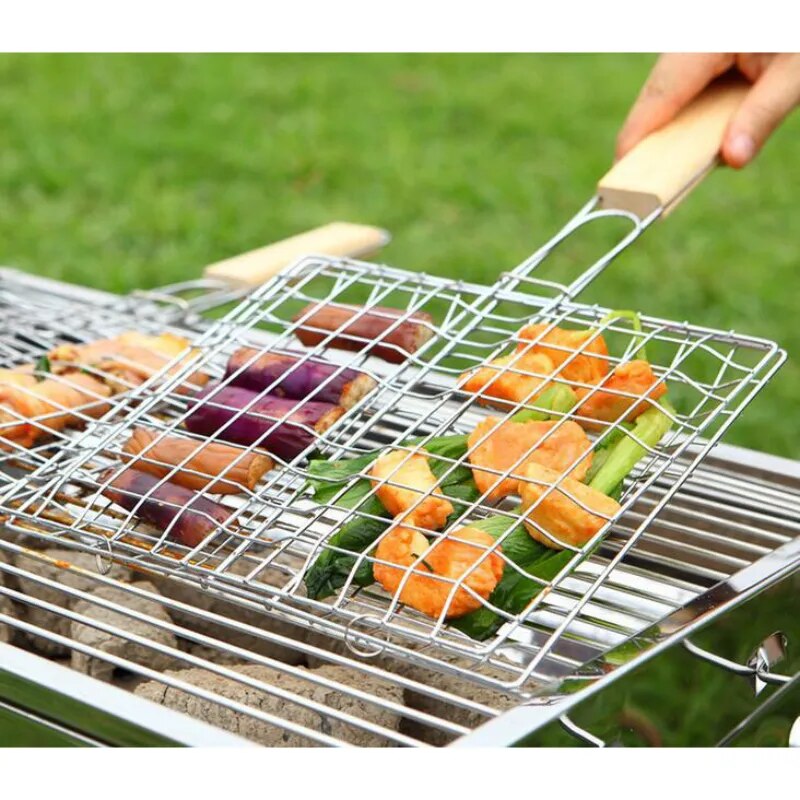 π₯ Barbecue Grilling Basket - Grill Like a Pro!