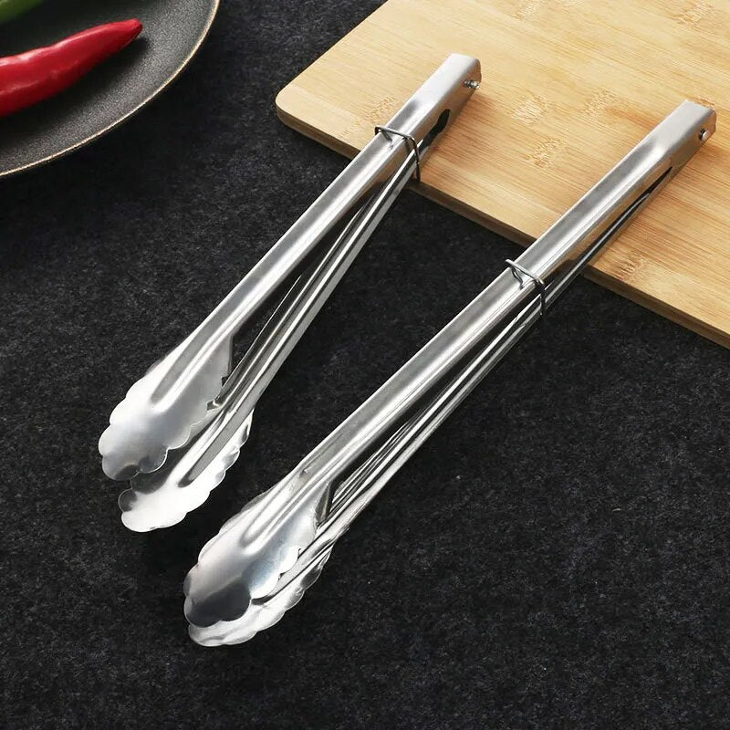 π₯ Extra Long Stainless Steel BBQ Tongs