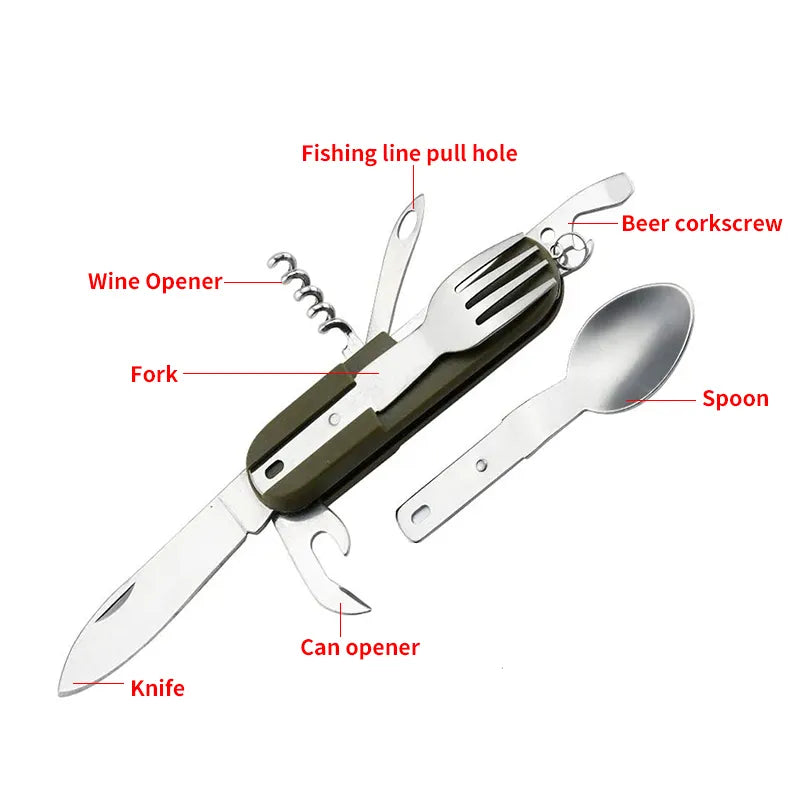 Folding Camping Cutlery