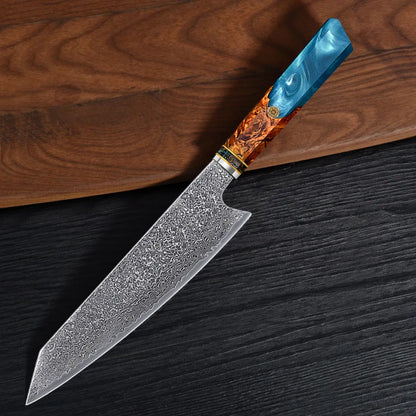 JAPANESE DAMASCUS CHEF'S KNIFE