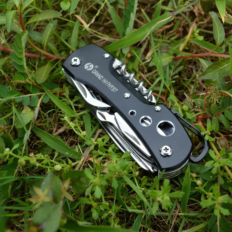 Multifunctional Folding Swiss Army Style Knife