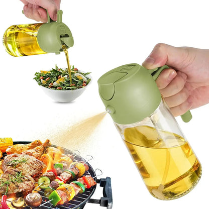 2in1 Glass Spray Oil Bottle