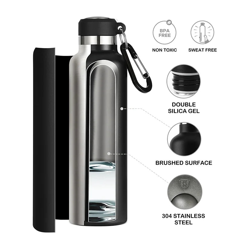 Thermal Portable Stainless Steel Water Bottle