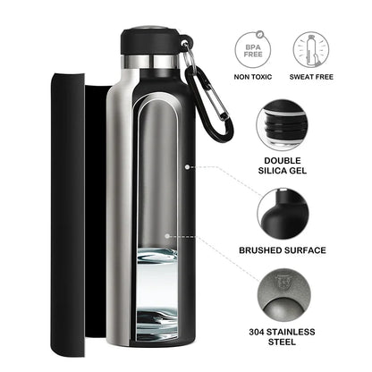 Thermal Portable Stainless Steel Water Bottle