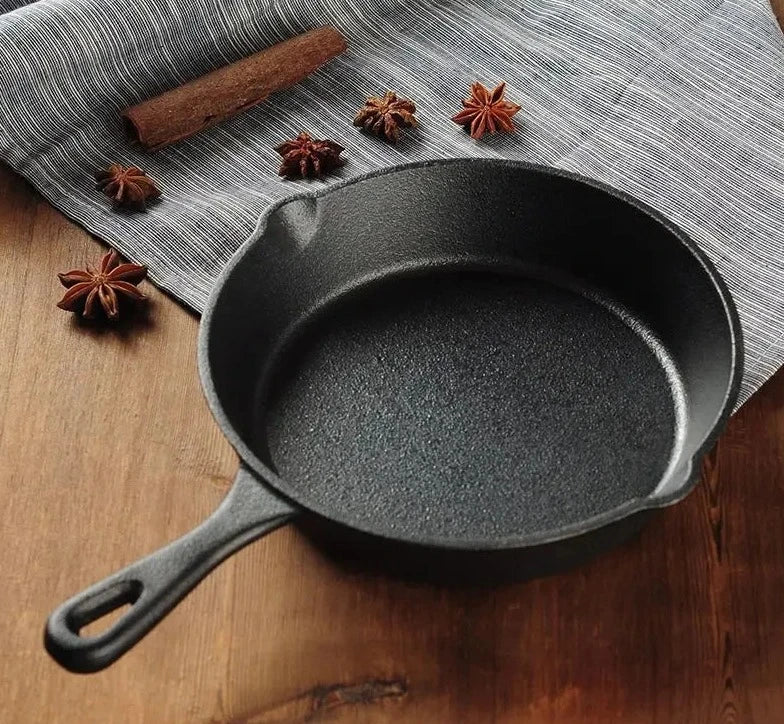 Small cast iron pan