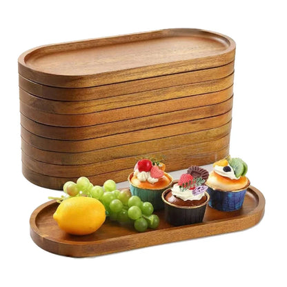 Solid Wood Tea Tray