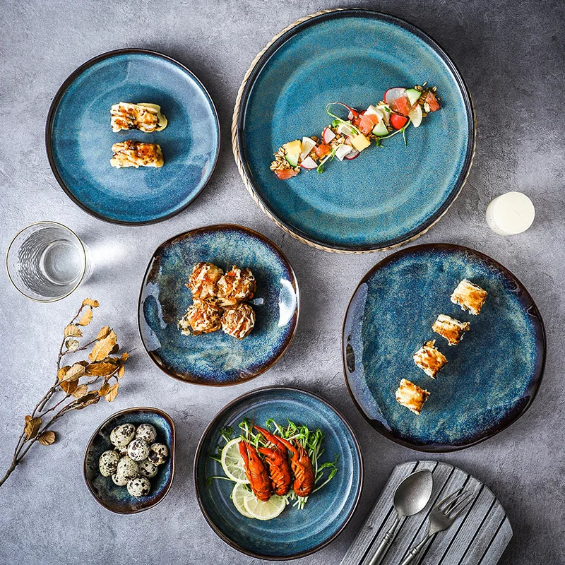 Stylish Kiln Glazed Tableware Set