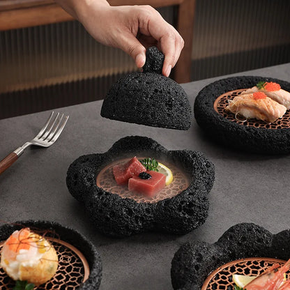 Japanese Tableware Rock Sushi Plate