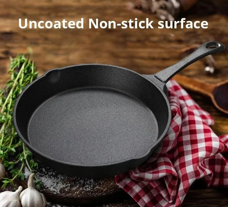 Non stick cast iron pan