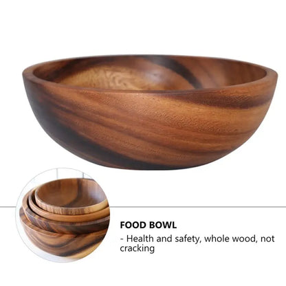 Natural Wooden Bowl